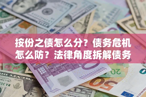北京按份之债怎么分？债务危机怎么防？法律角度拆解债务分配与风险自保指南