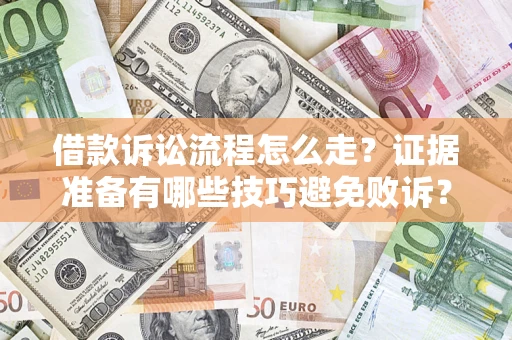 北京借款诉讼流程怎么走？证据准备有哪些技巧避免败诉？
