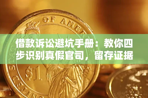 北京借款诉讼避坑手册：教你四步识别真假官司，留存证据不踩雷