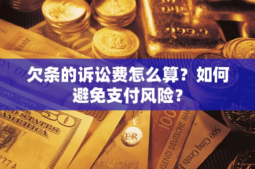 北京欠条的诉讼费怎么算？如何避免支付风险？